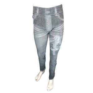 Black/White Anime Leggings for Girls